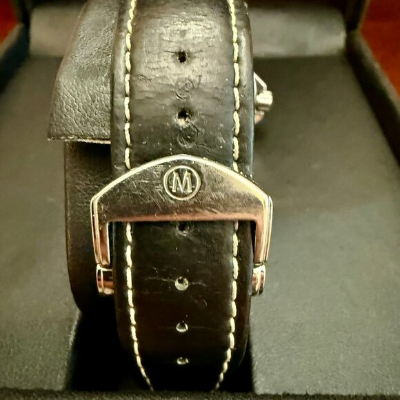 Movado VIZIO Swiss Mens Watch, 37mm, New Service, Original Strap-Excellent! - Picture 12 of 12